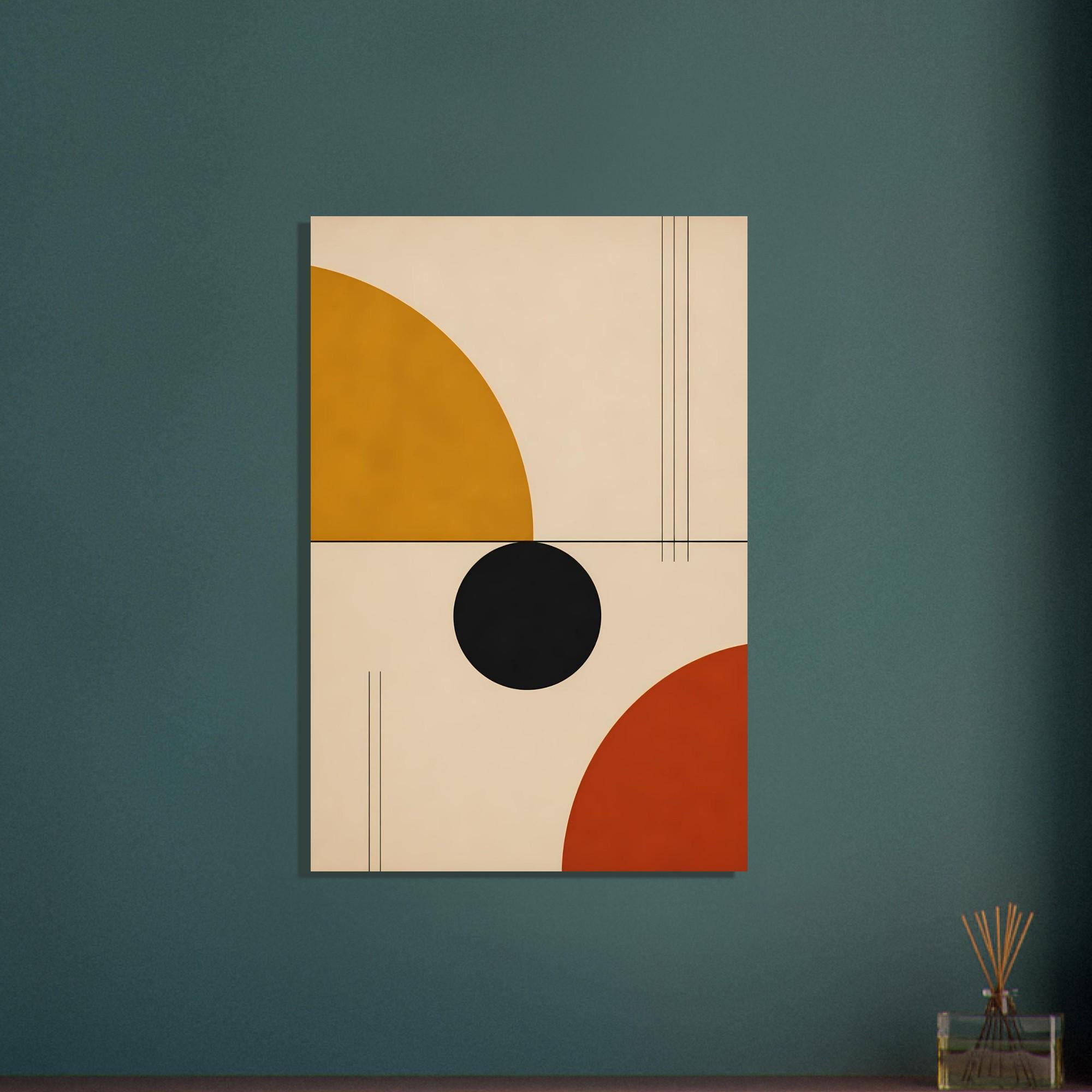 Bauhaus Geometric Wall Art — artwork