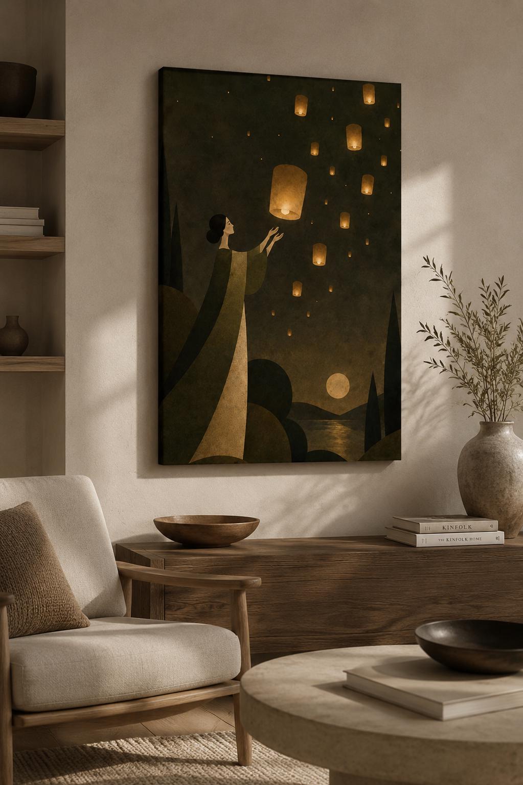 Folk Art Print — artwork