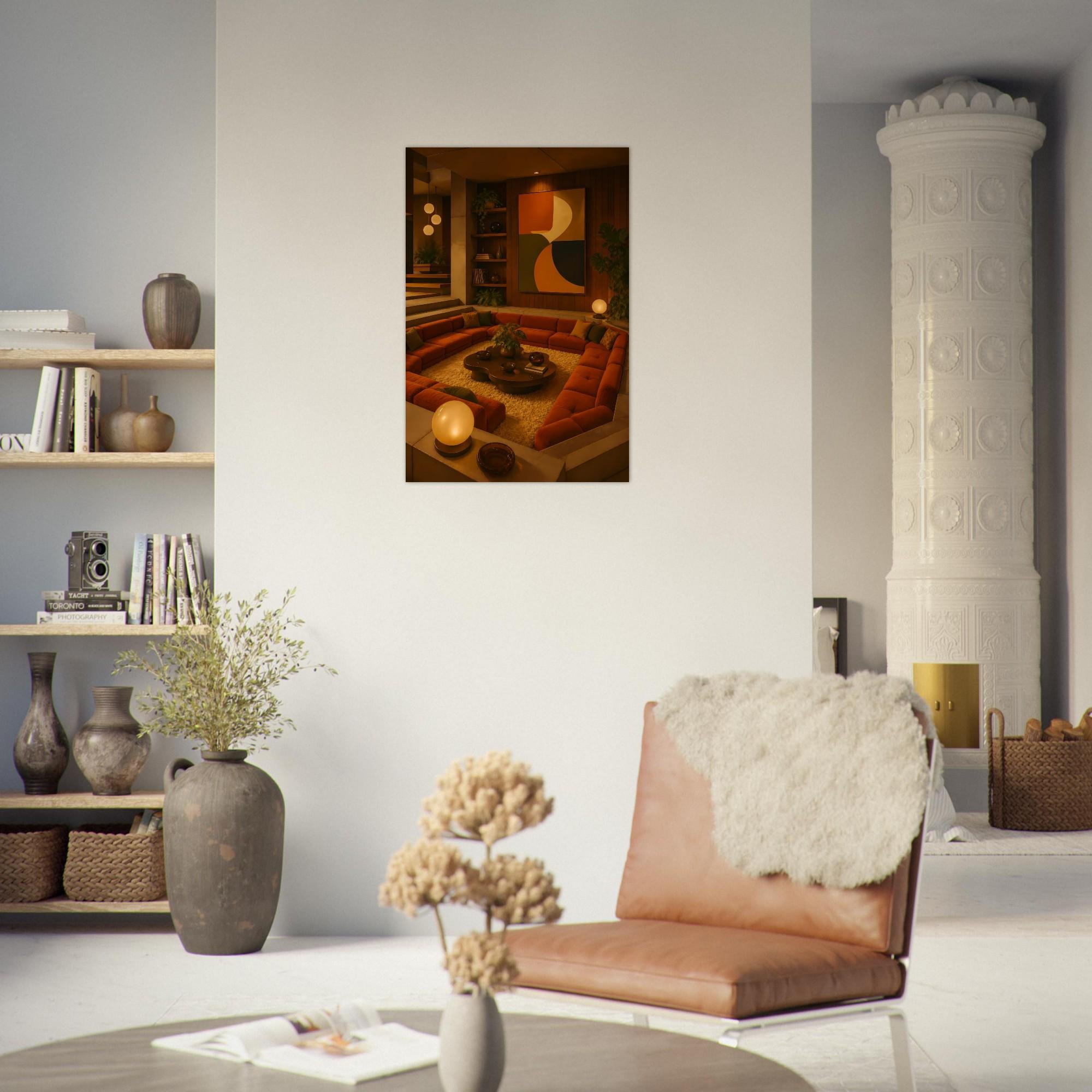 Mid Century Wall Art — artwork view 2