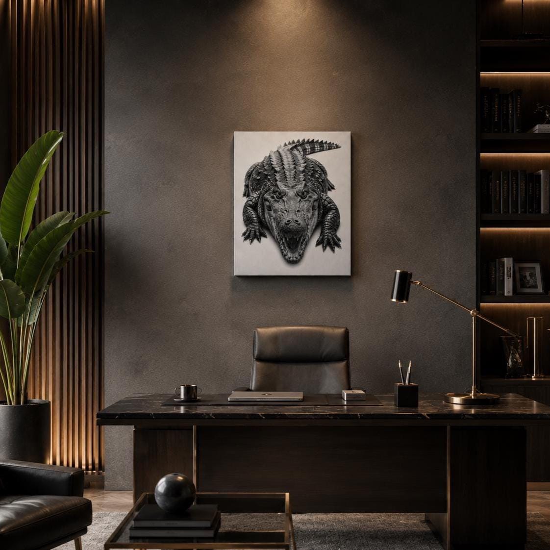 Animal Canvas Art — artwork view 2