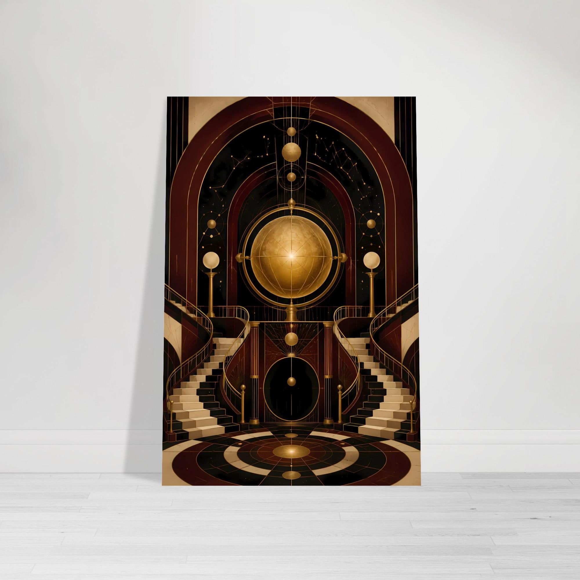 Art Deco Geometric Wall Art — artwork