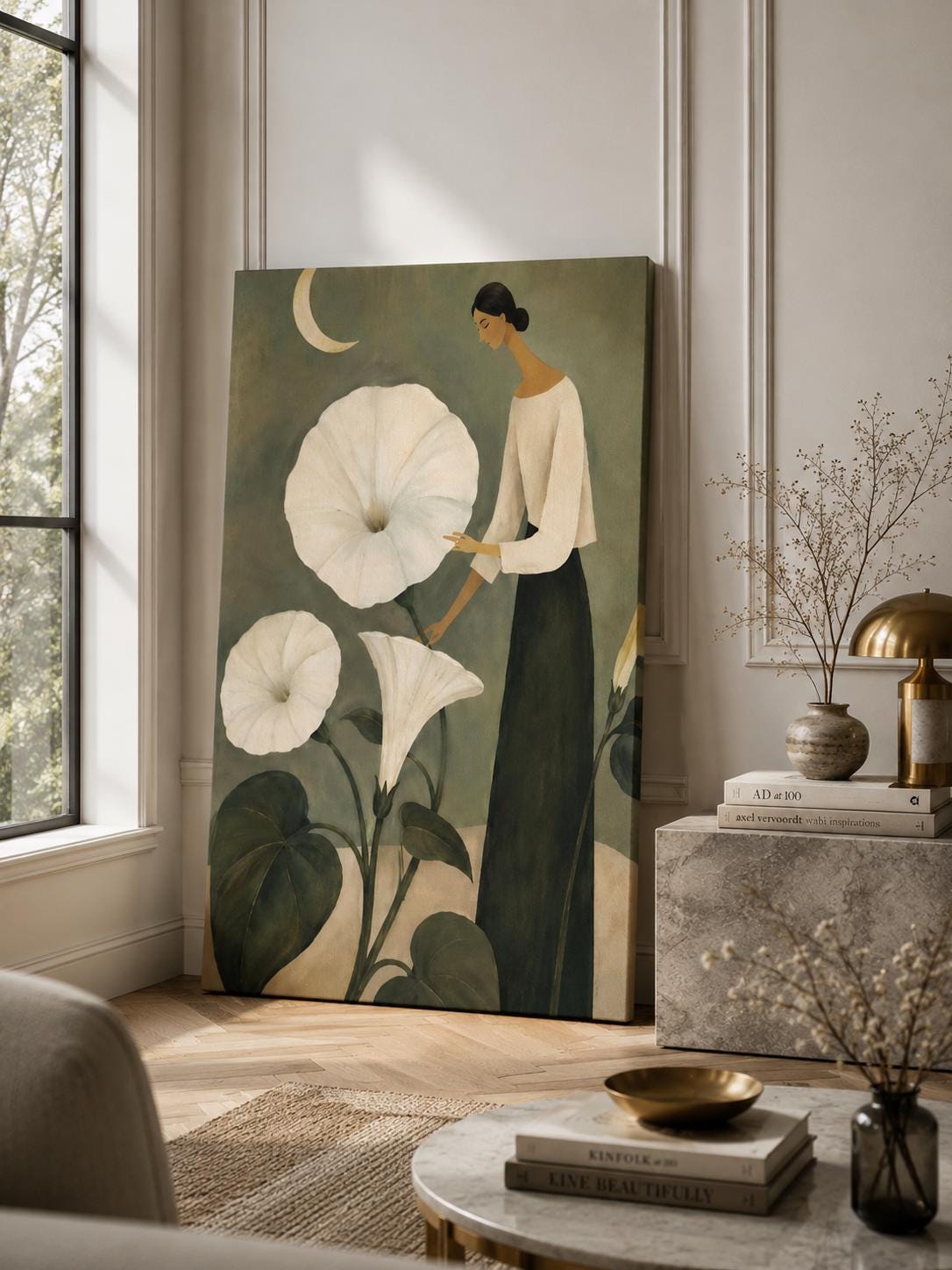 Scandinavian Botanical Wall Art — artwork