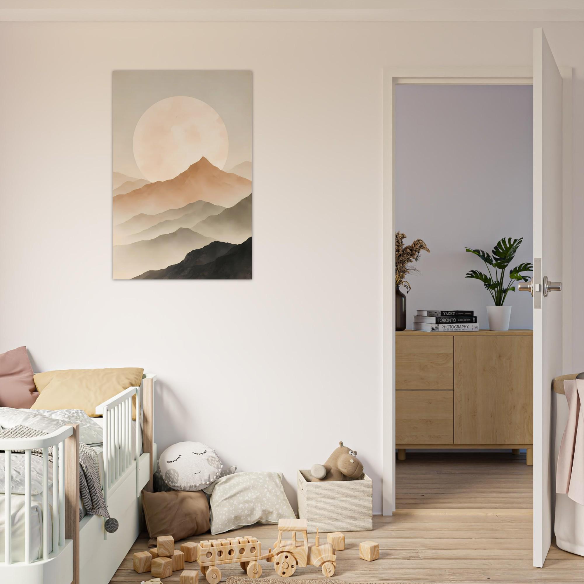 Japandi Landscape Wall Art — artwork