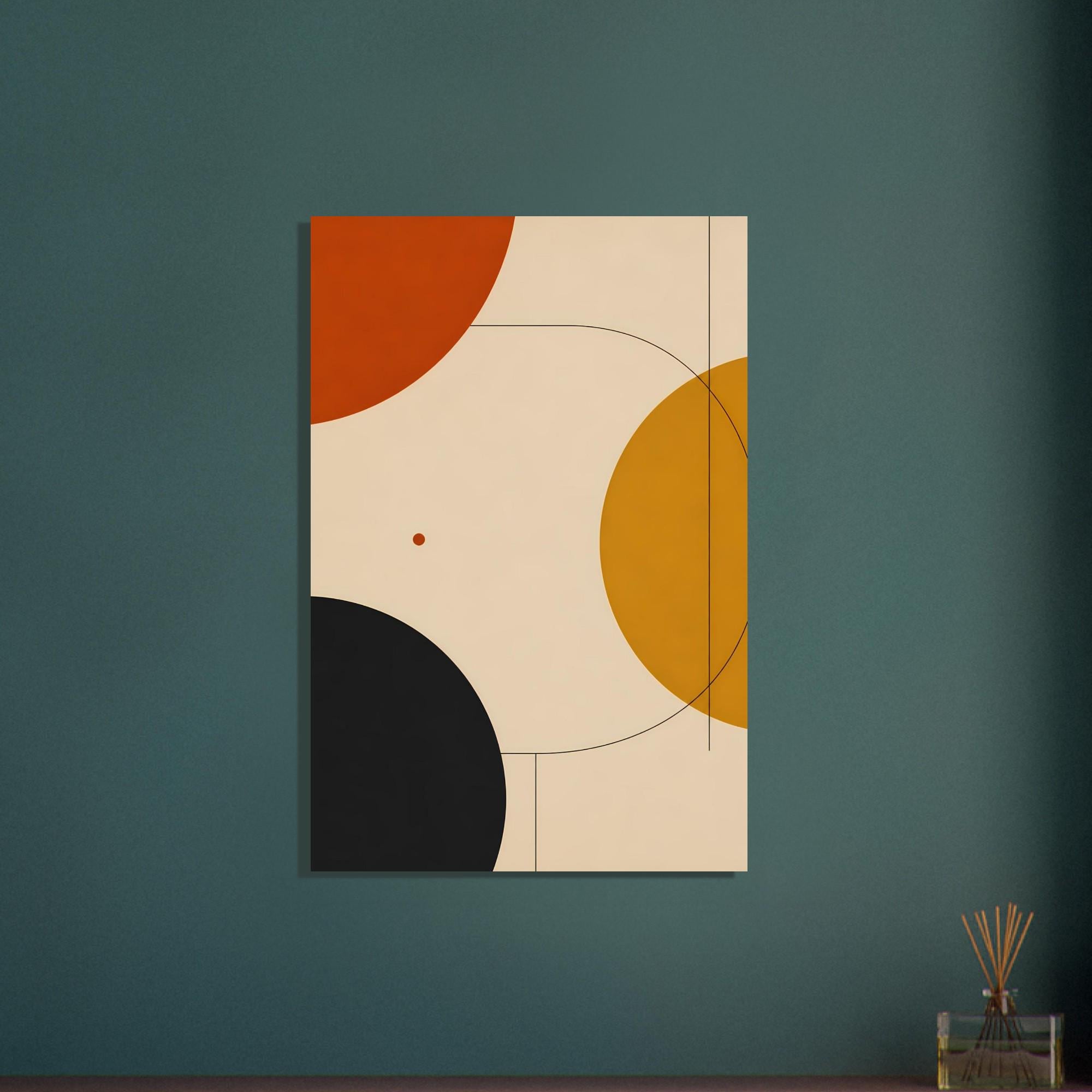 Bauhaus Geometric Wall Art — artwork