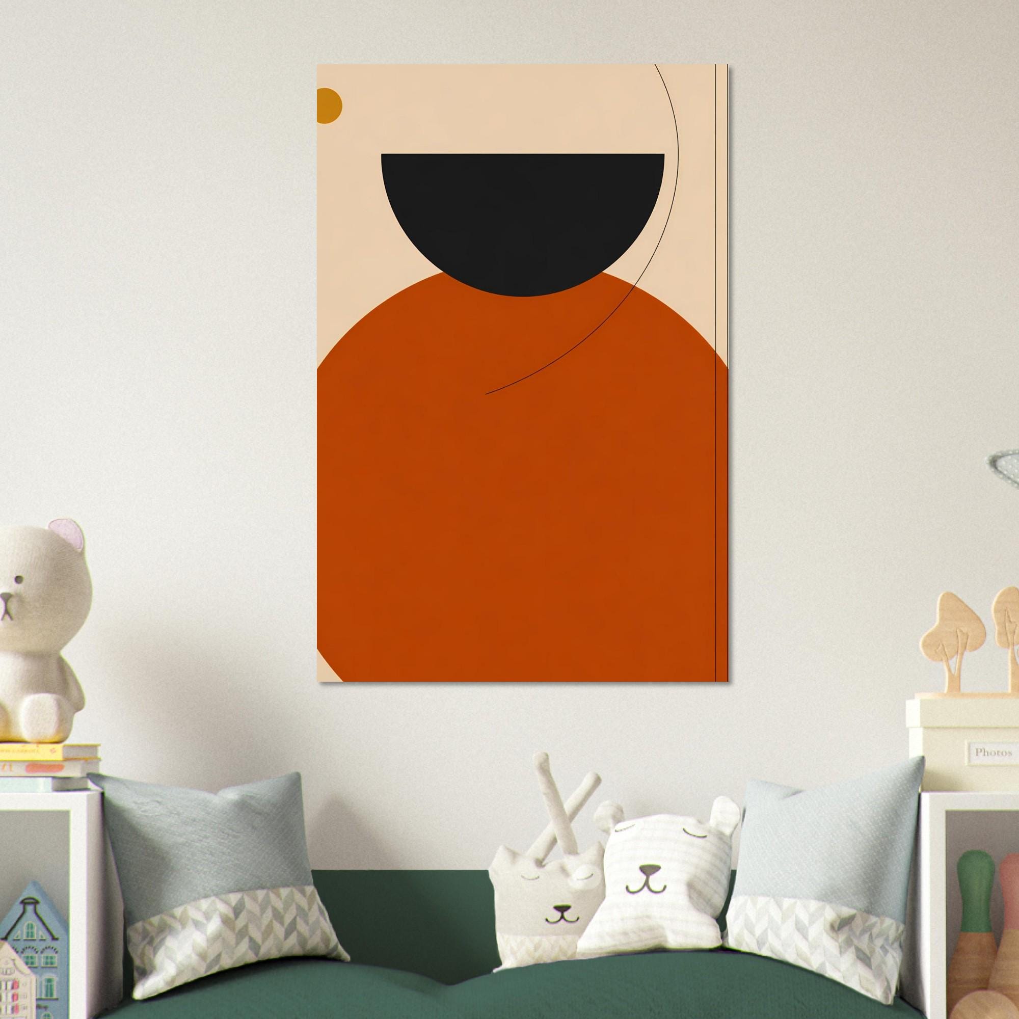 Bauhaus Geometric Wall Art — artwork view 2