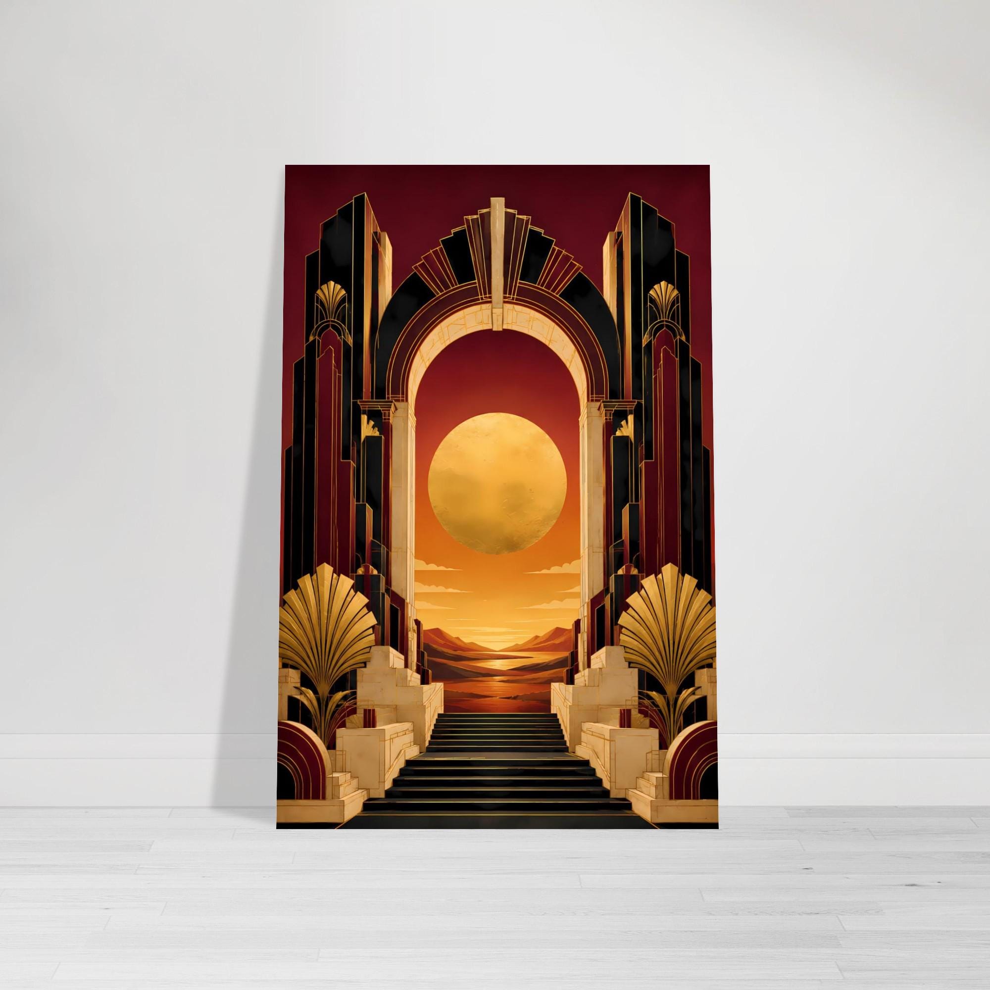 Art Deco Geometric Wall Art — artwork