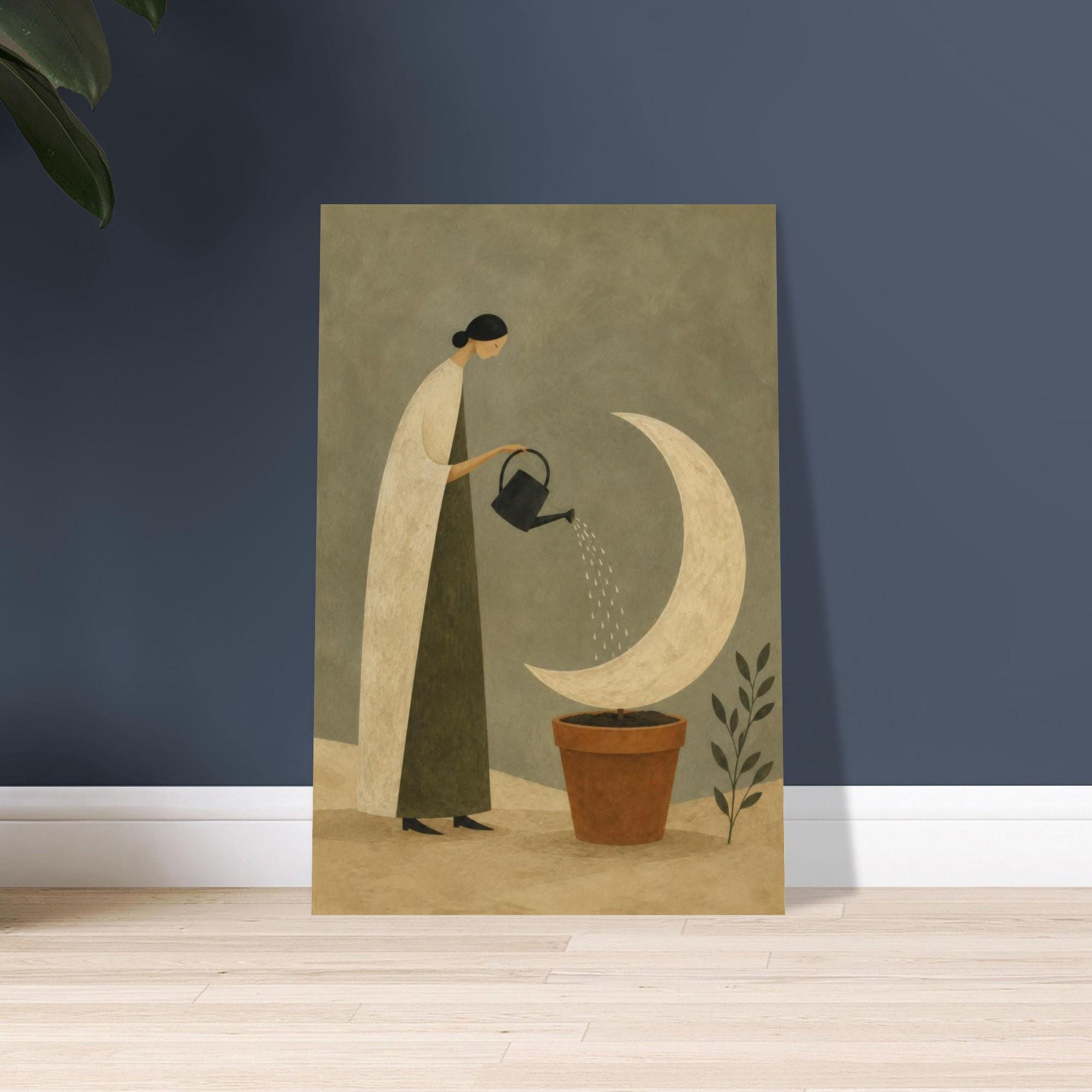 Surreal Woman Wall Art — artwork