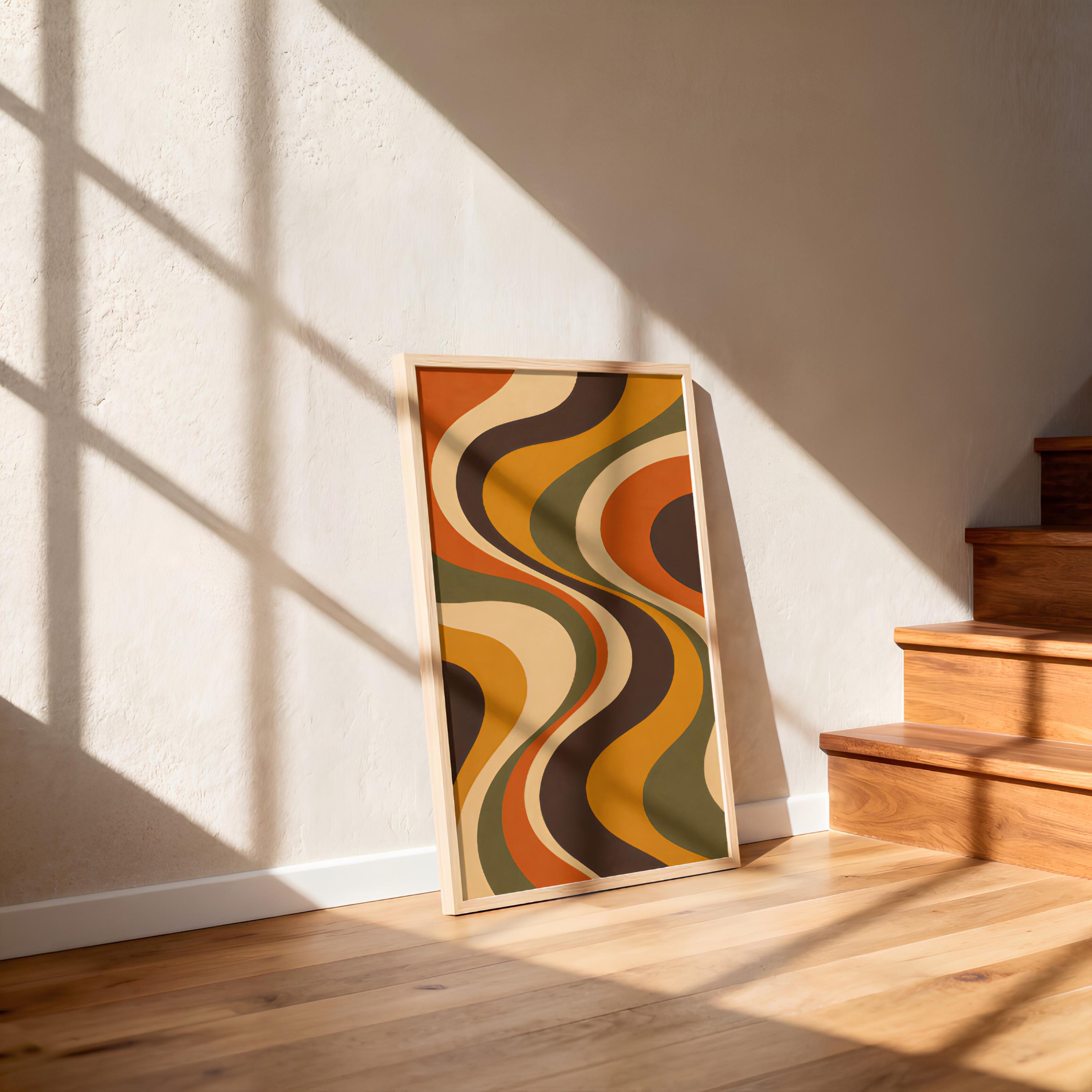 Mid Century Abstract Wall Art — artwork