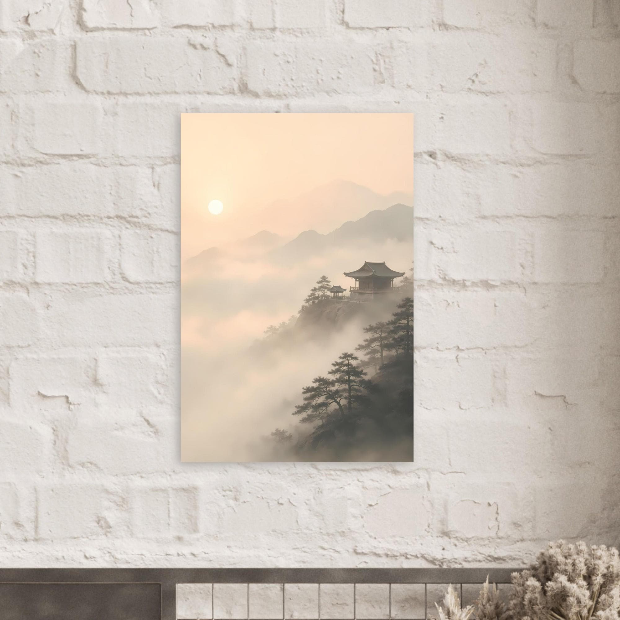 Japandi Landscape Wall Art — artwork