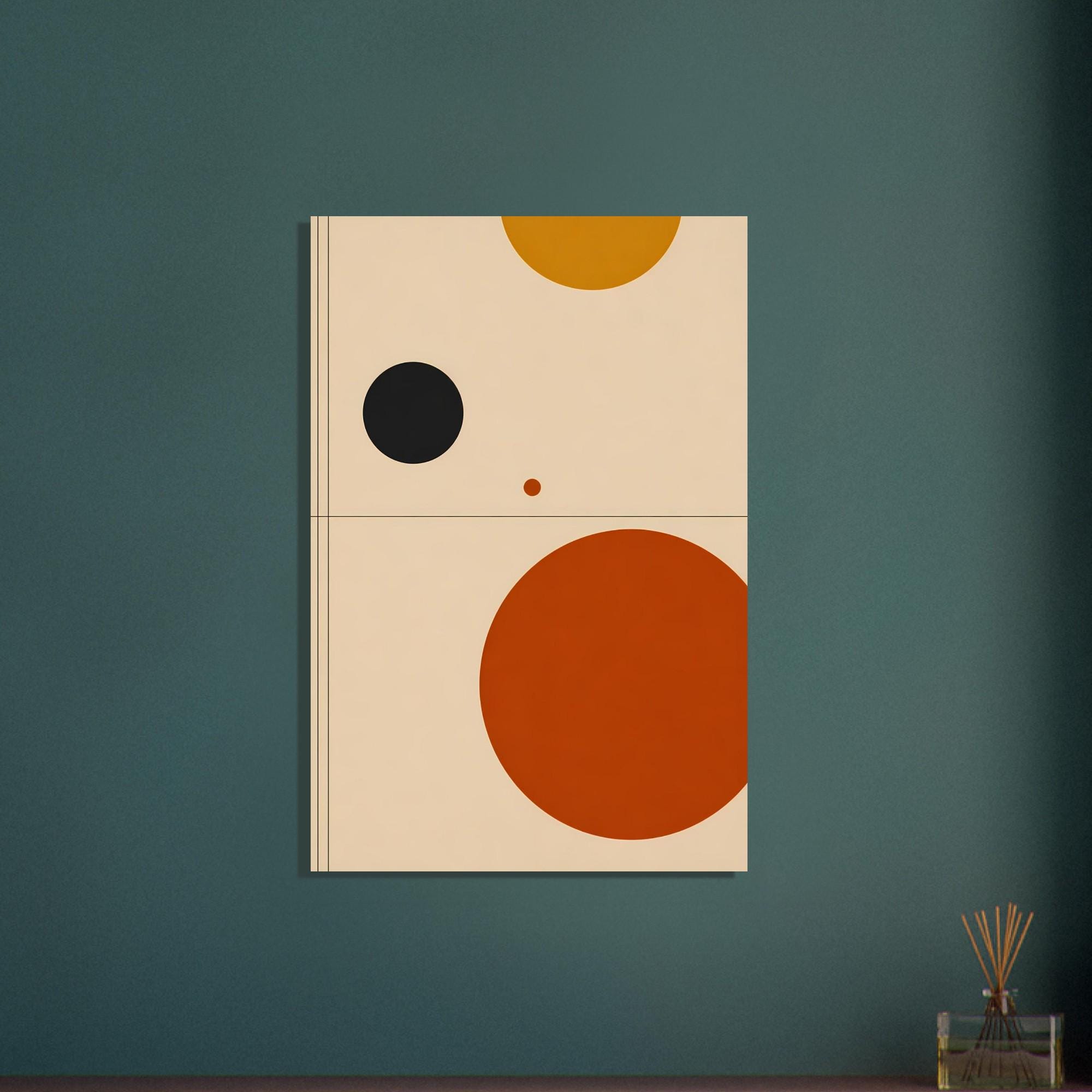Bauhaus Geometric Wall Art — artwork