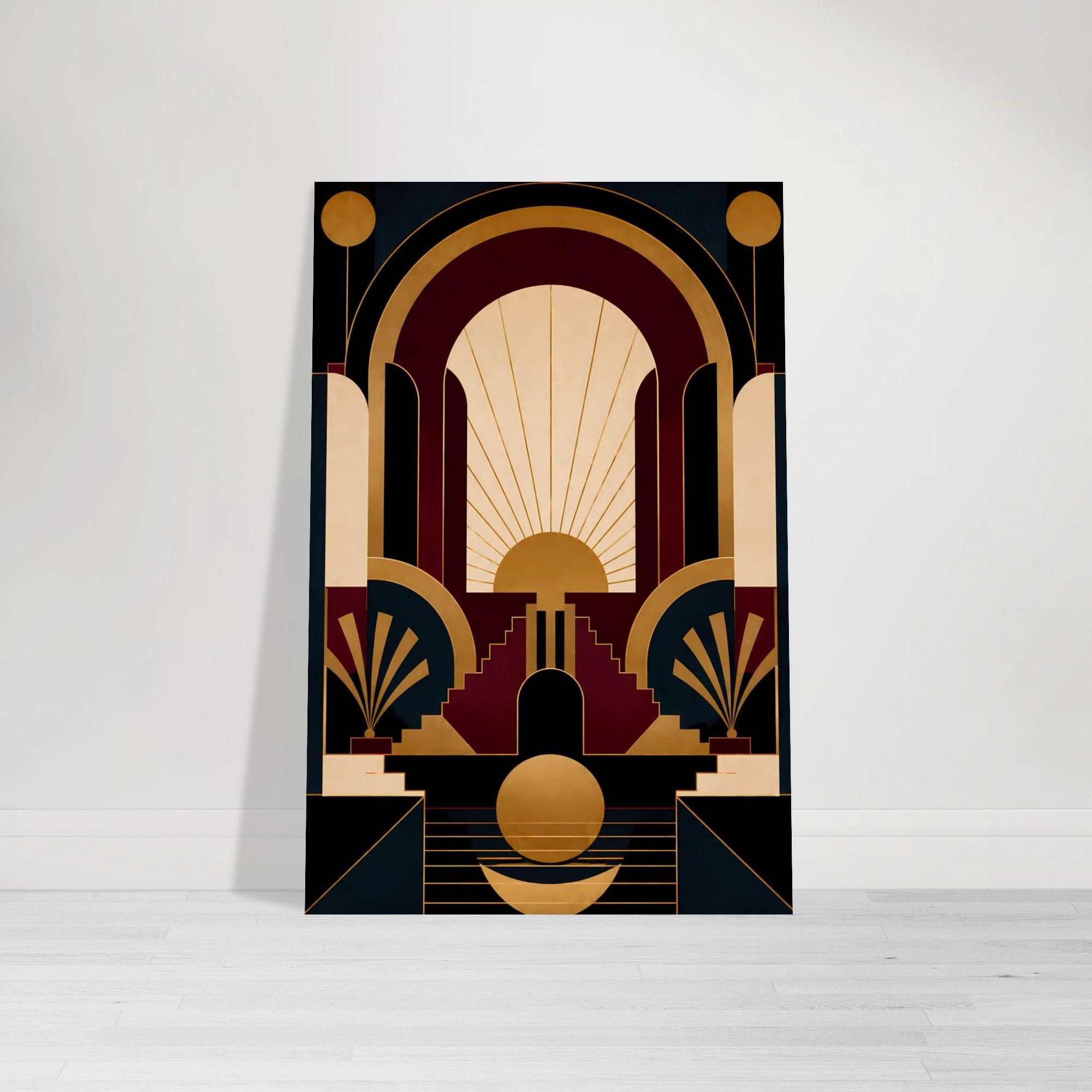 Art Deco Geometric Wall Art — artwork