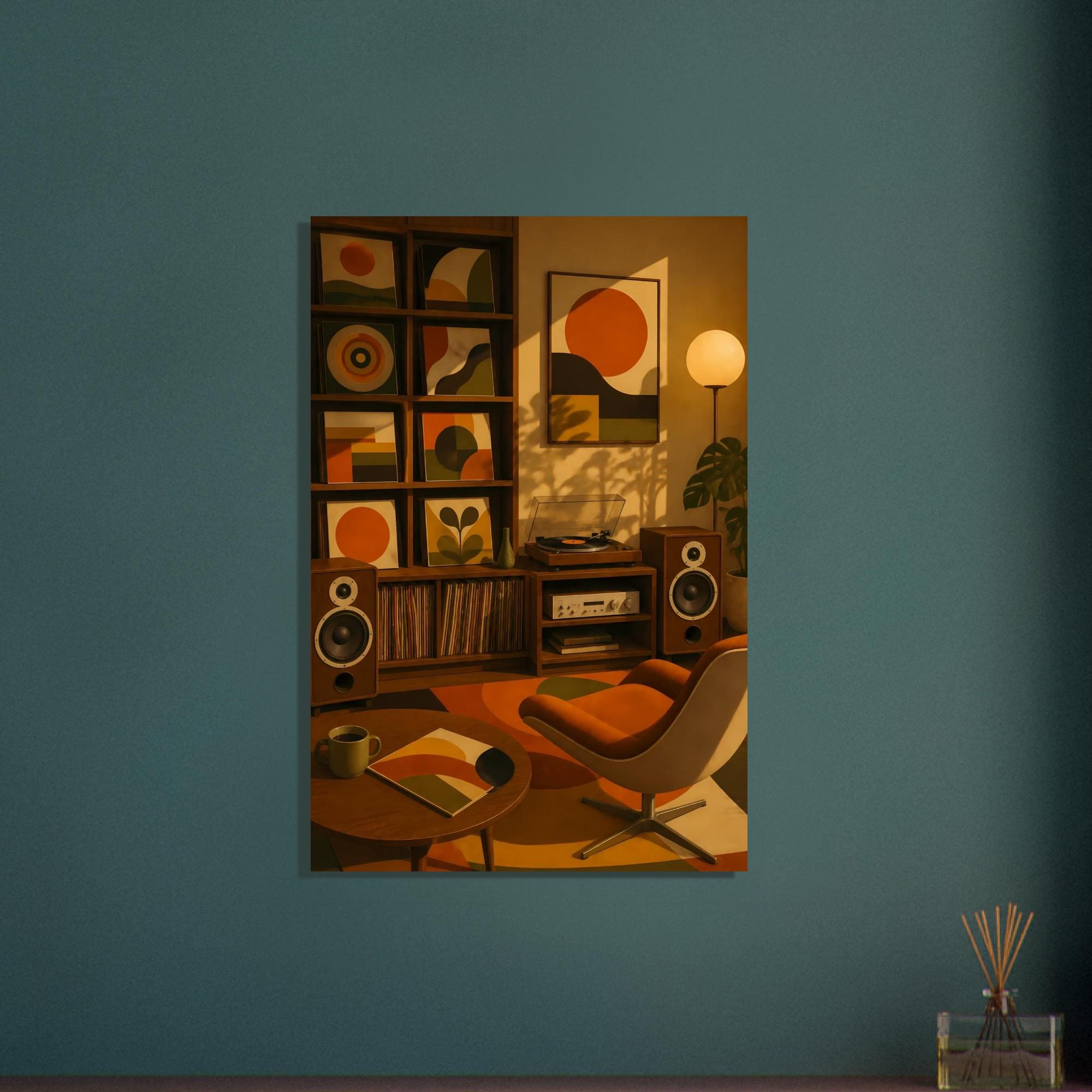 Mid Century Abstract Wall Art — artwork