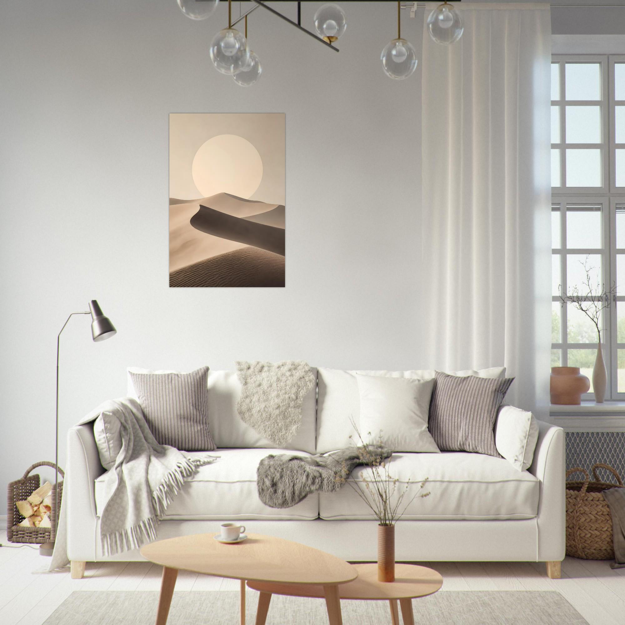 Boho Desert Print — artwork view 2