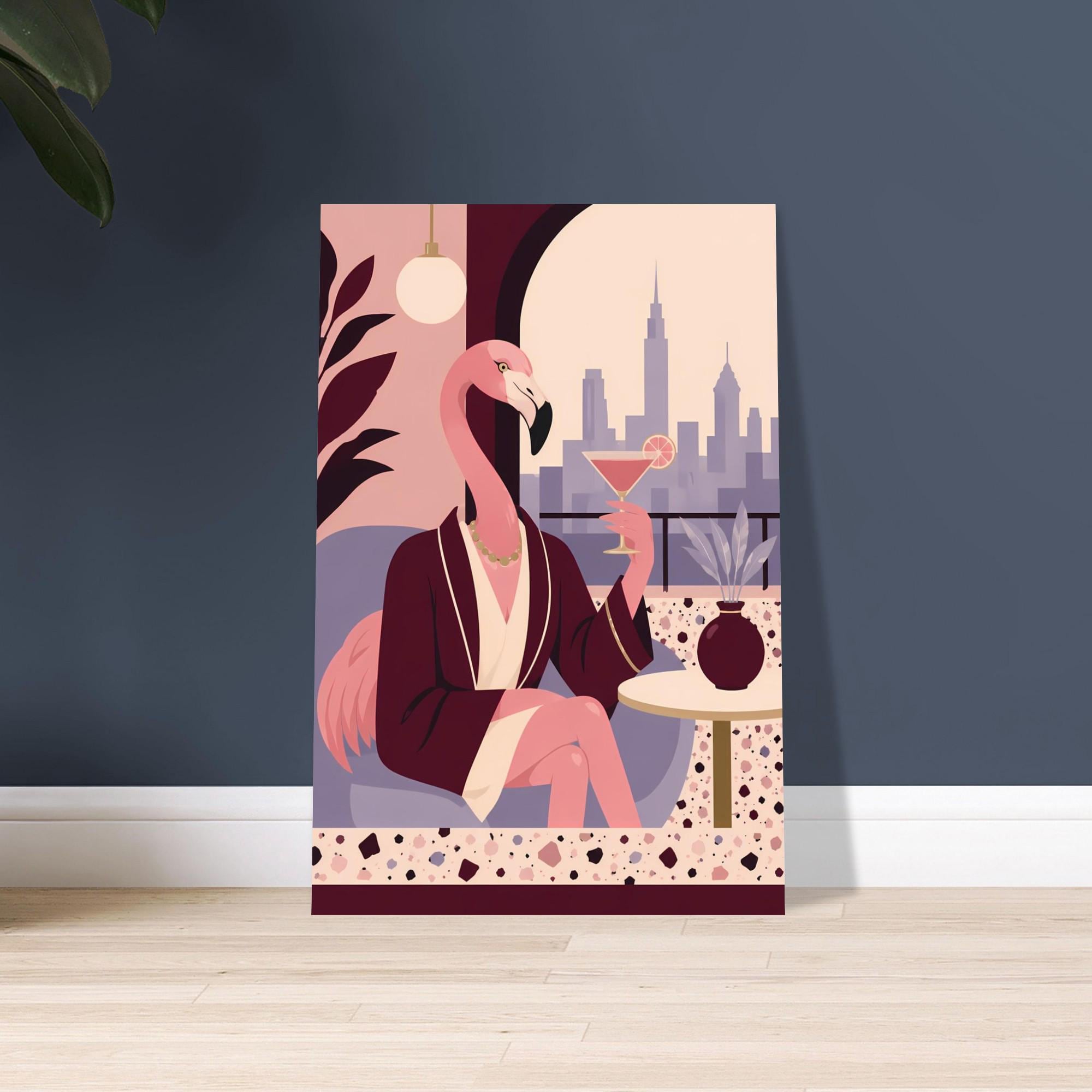 Art Deco Cocktail Wall Art — artwork view 2