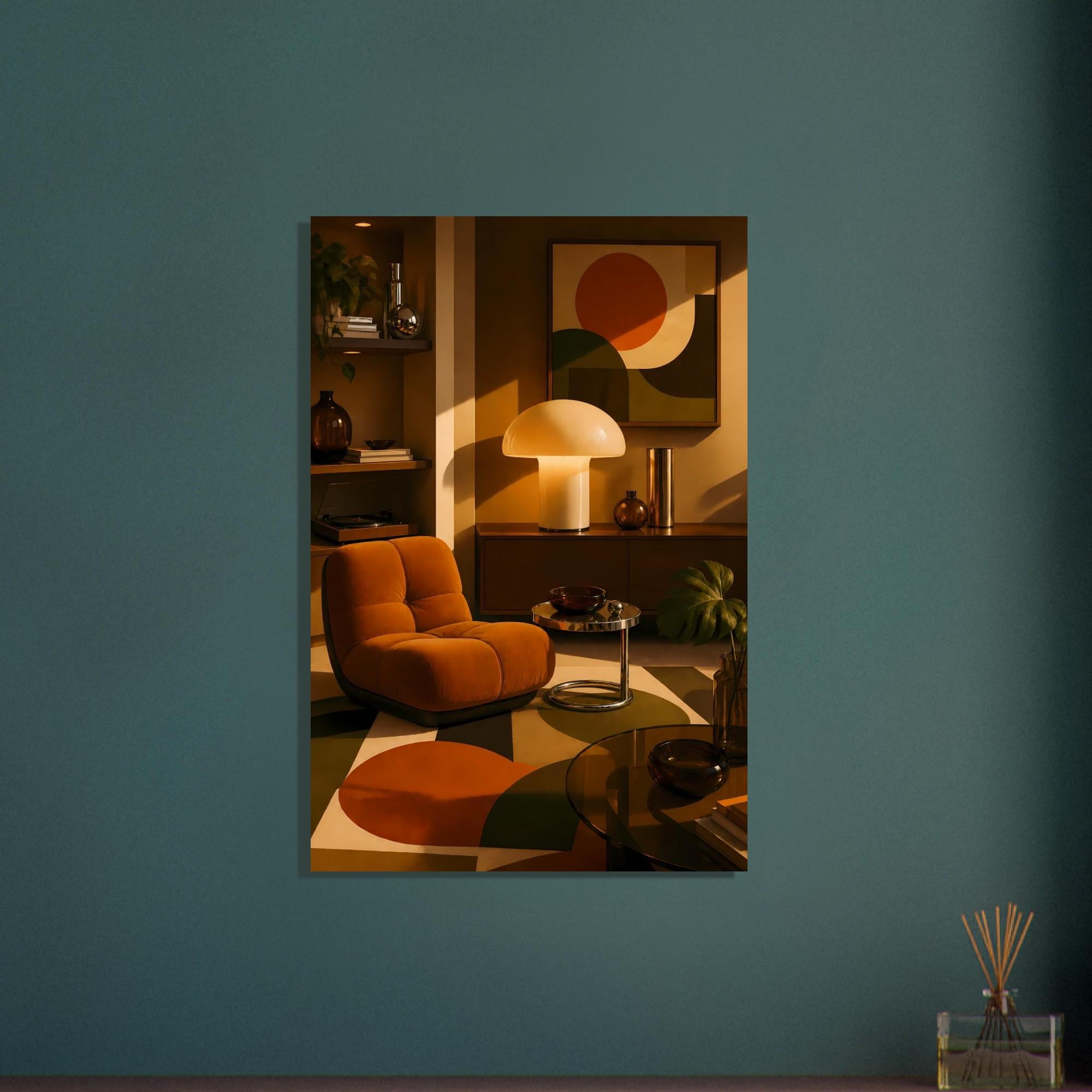 Bauhaus Geometric Wall Art — artwork