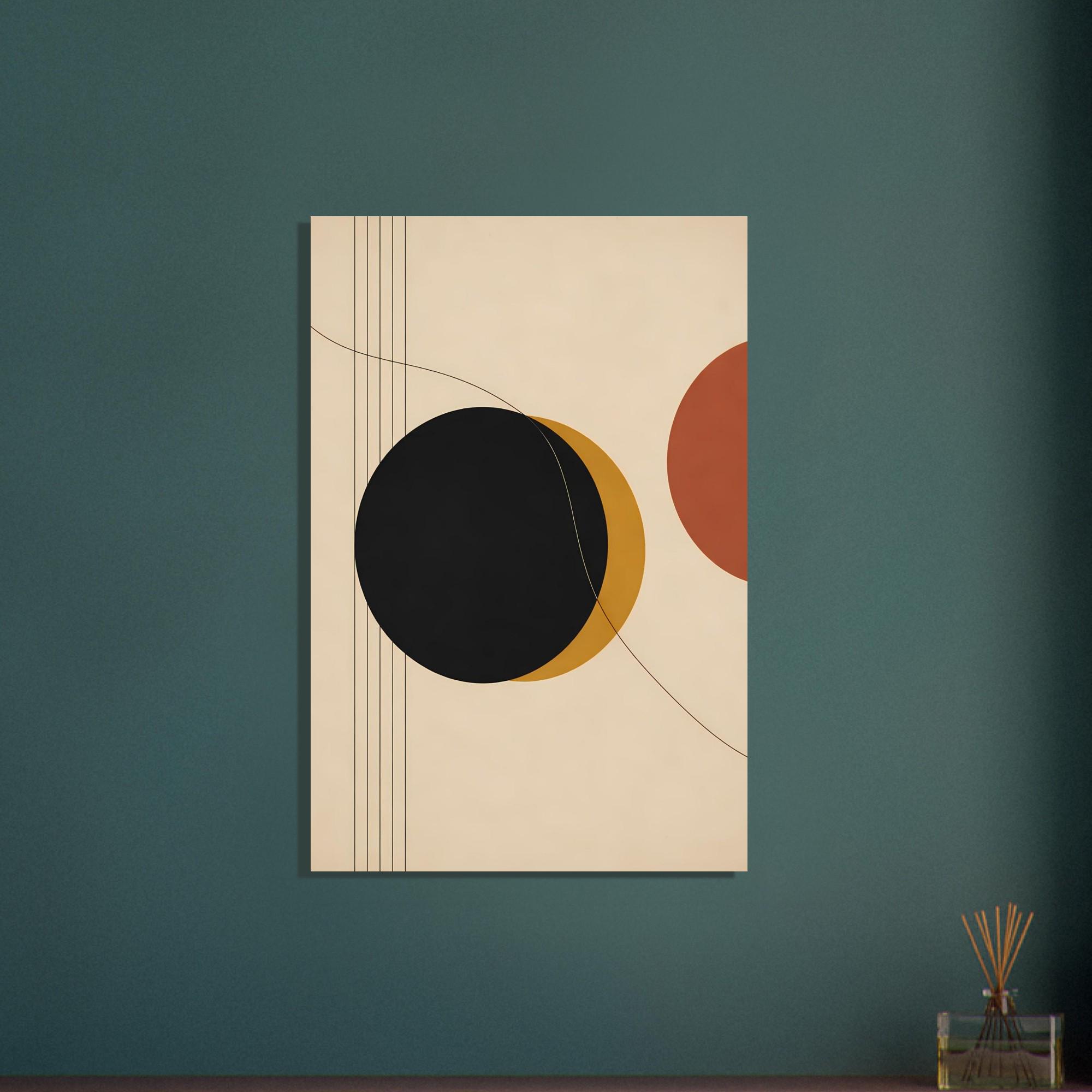Bauhaus Geometric Wall Art — artwork