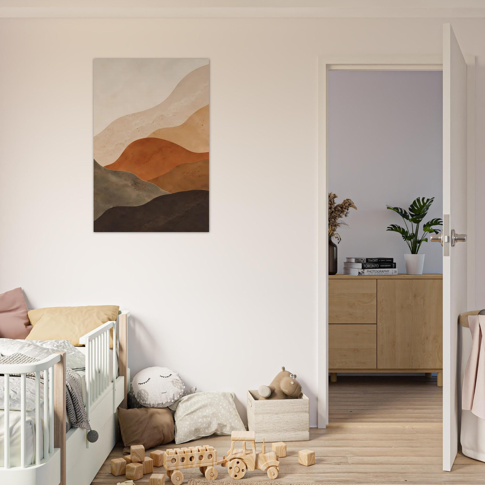 Boho Landscape Wall Art — artwork view 2