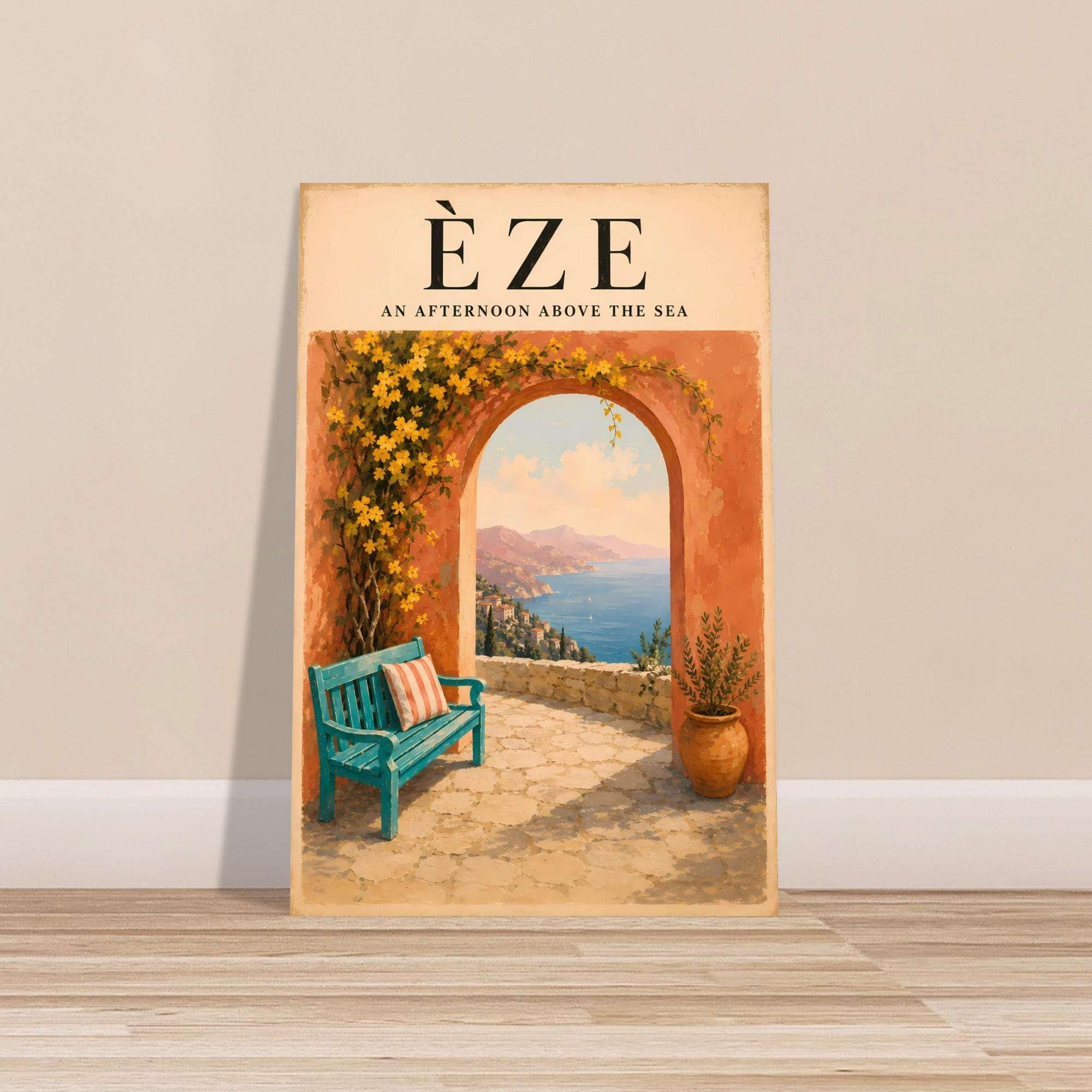 French Riviera Wall Art — artwork