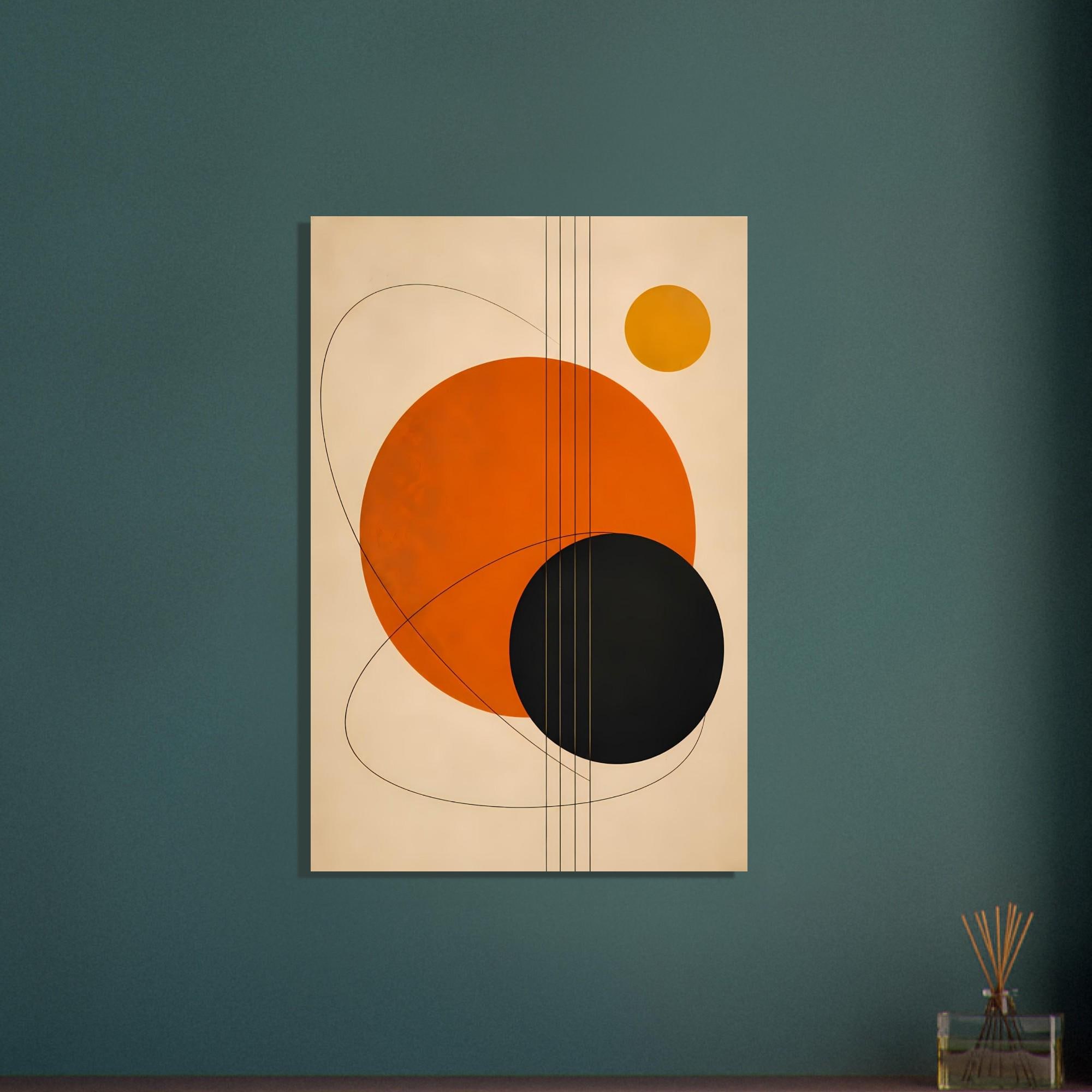 Bauhaus Geometric Wall Art — artwork