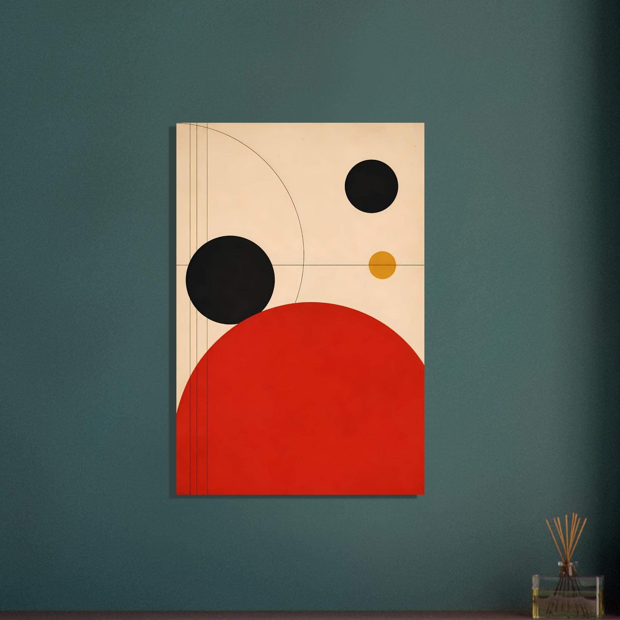 Bauhaus Geometric Wall Art — artwork