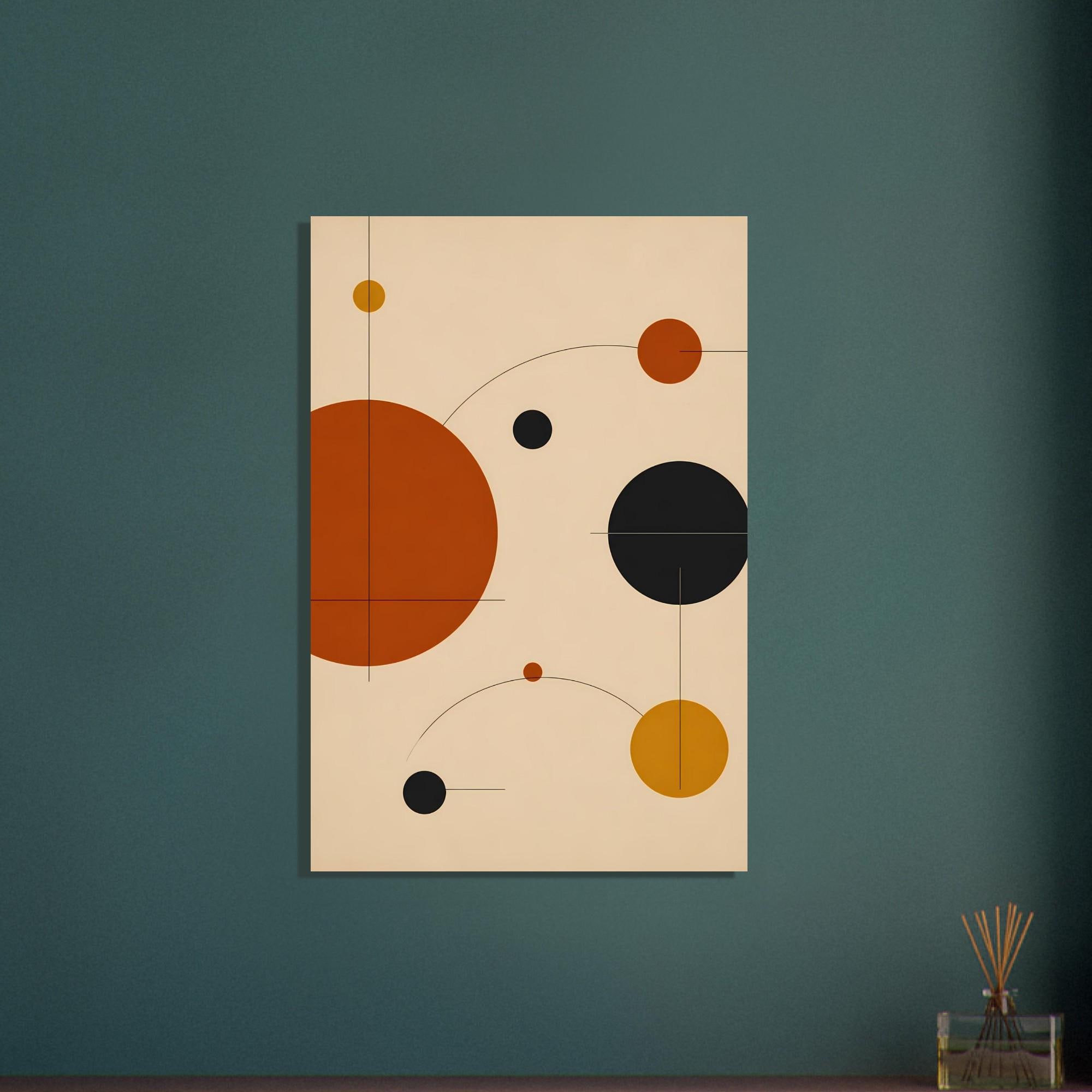 Bauhaus Geometric Wall Art — artwork