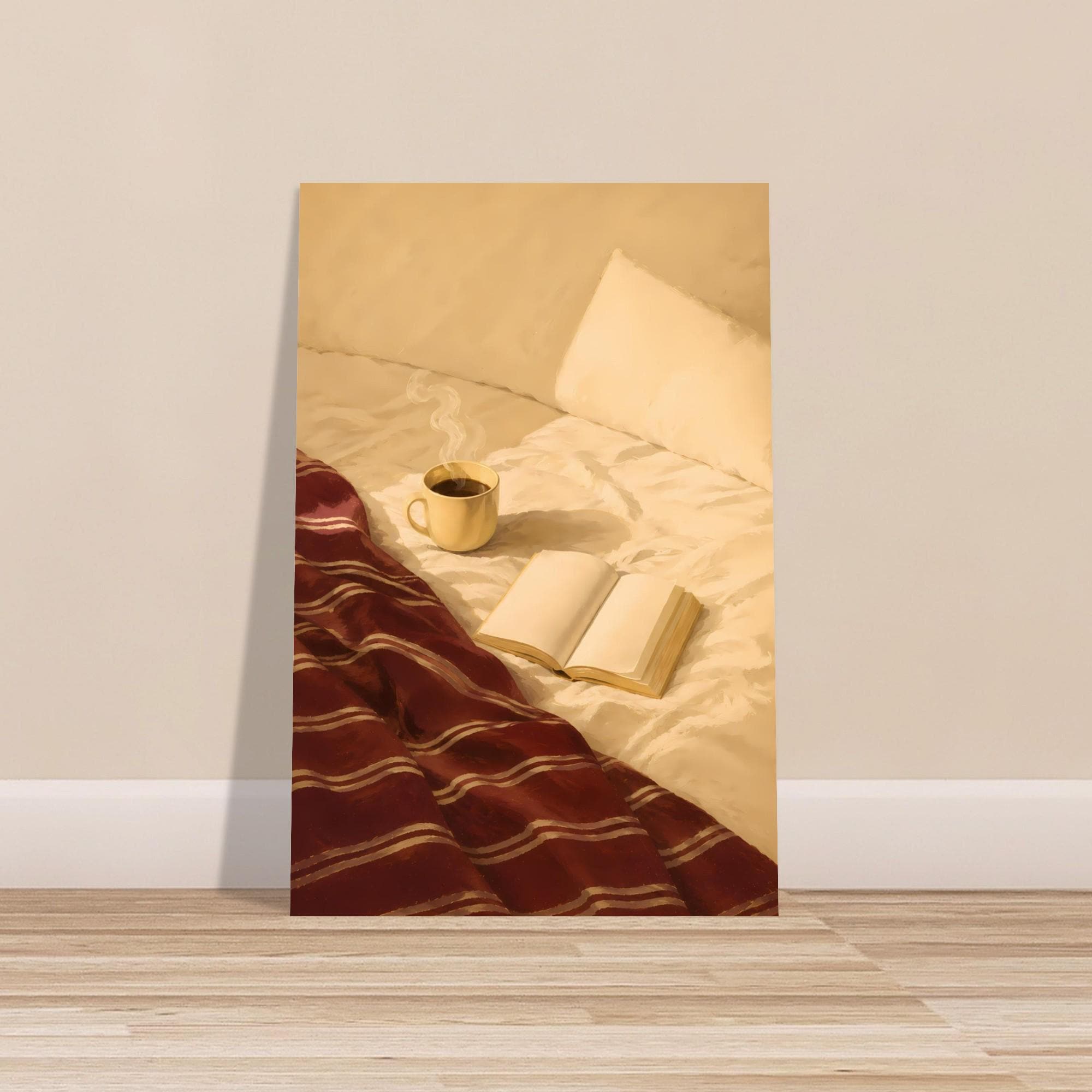 Book Coffee Poster — artwork