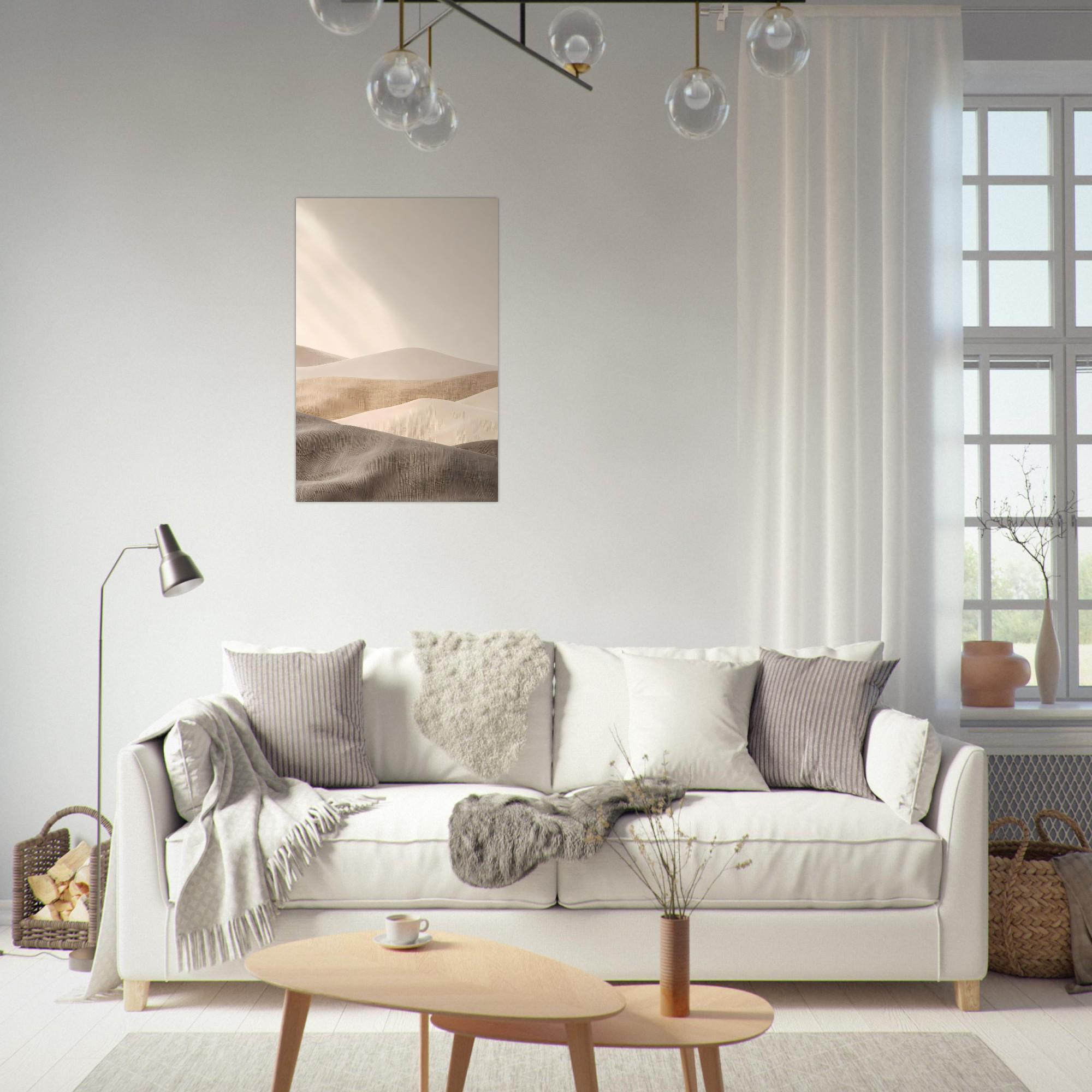Japandi Landscape Wall Art — artwork view 2