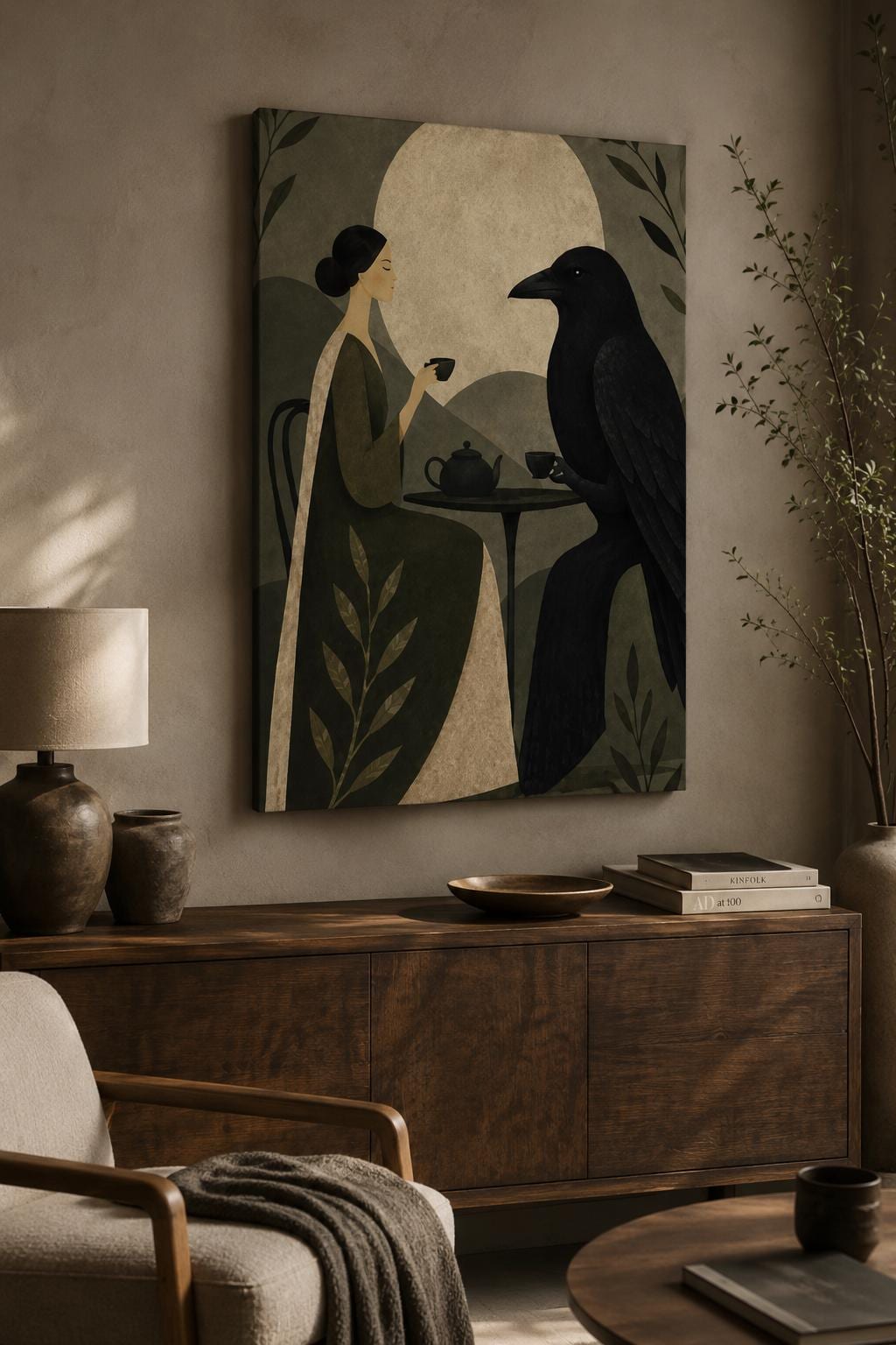 Japandi Canvas Wall Art — artwork