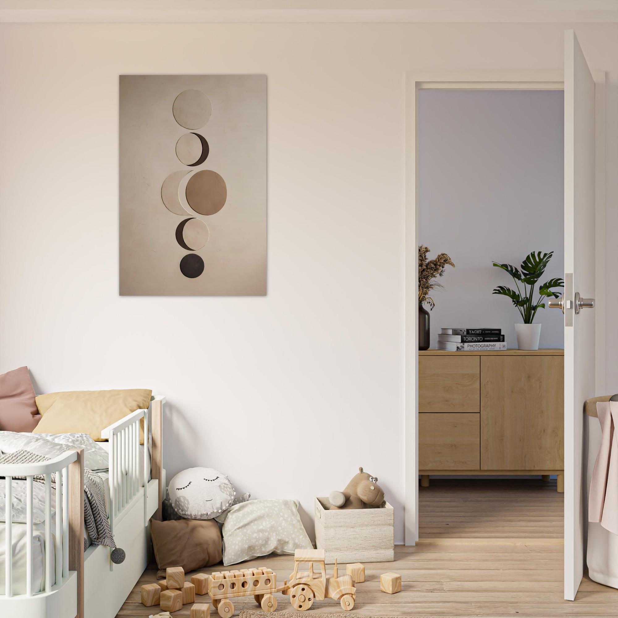 Japandi Geometric Wall Art — artwork view 2