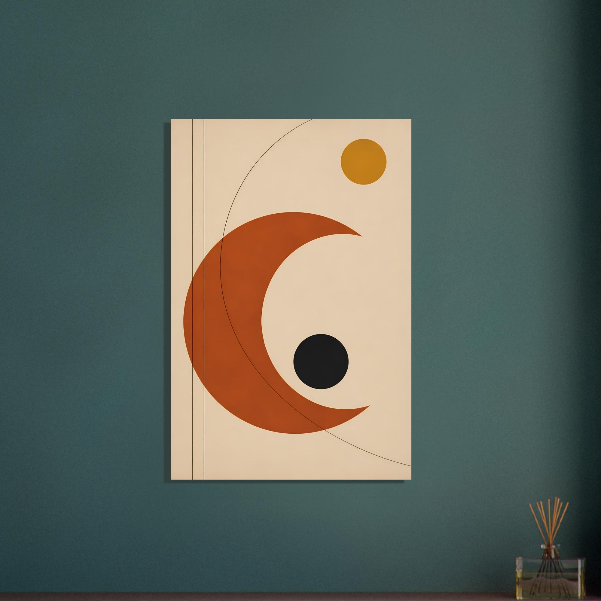 Bauhaus Geometric Wall Art — artwork