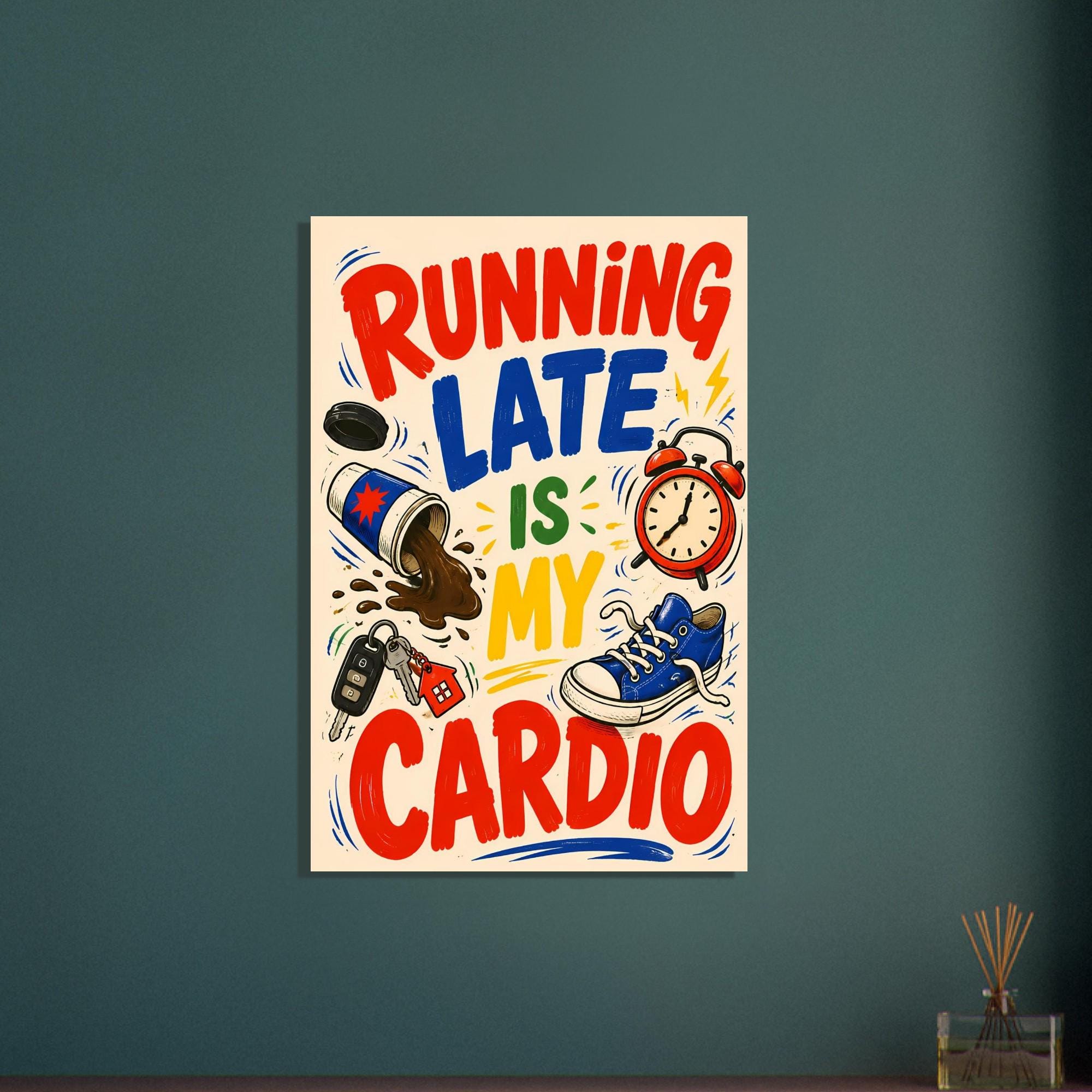 Retro Car Wall Art — artwork