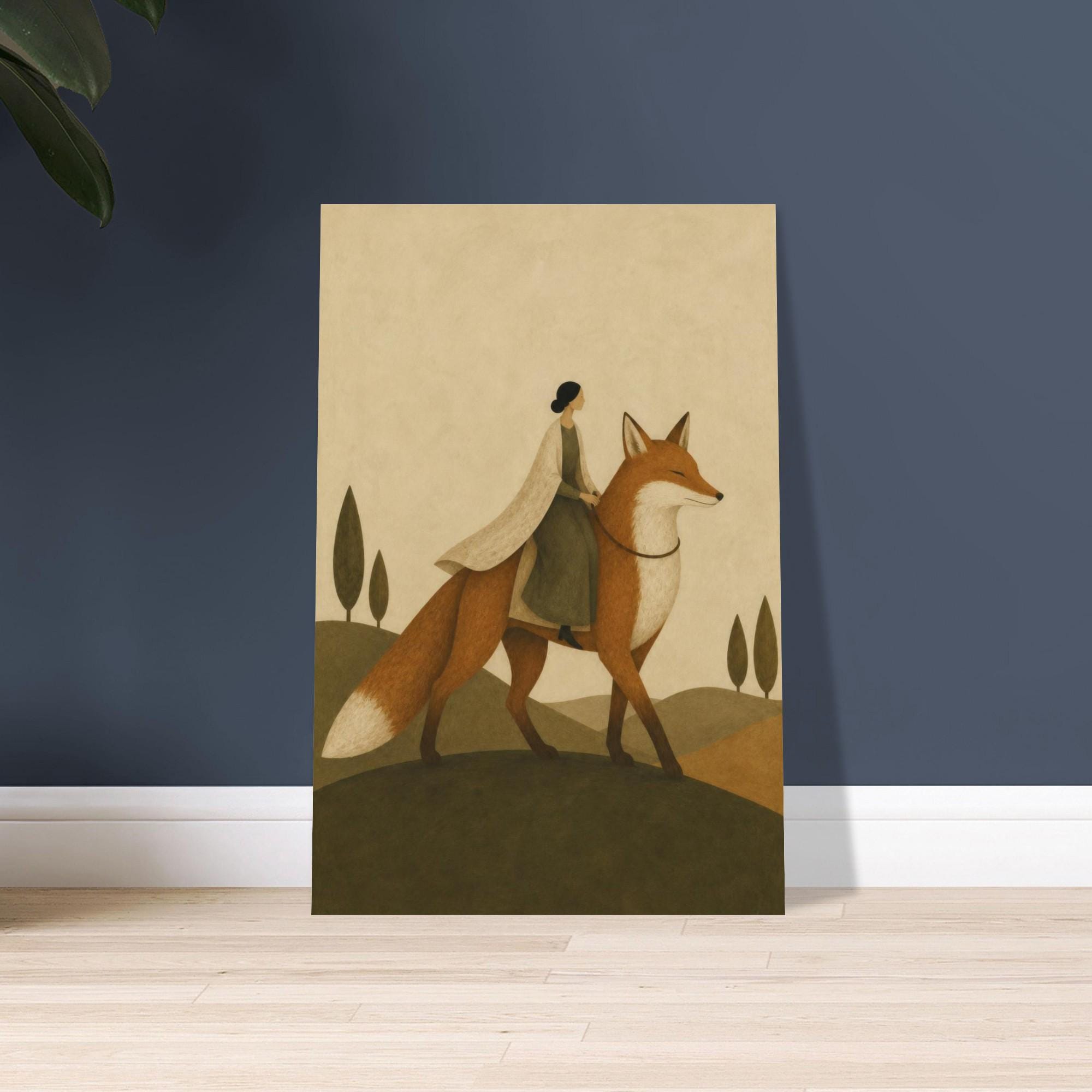 Folk Art Wall Art — artwork view 2