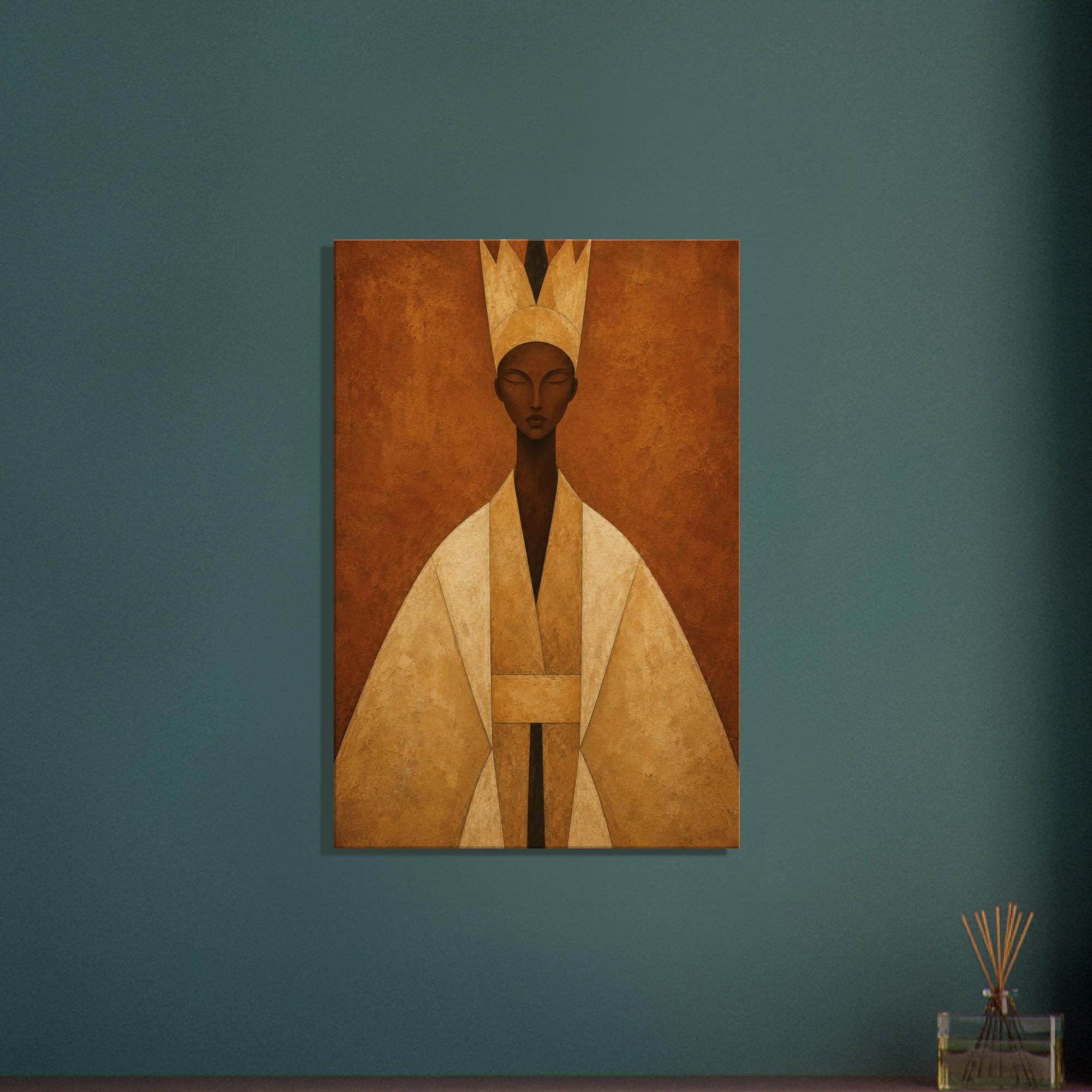 Abstract Portrait Wall Art — artwork view 2