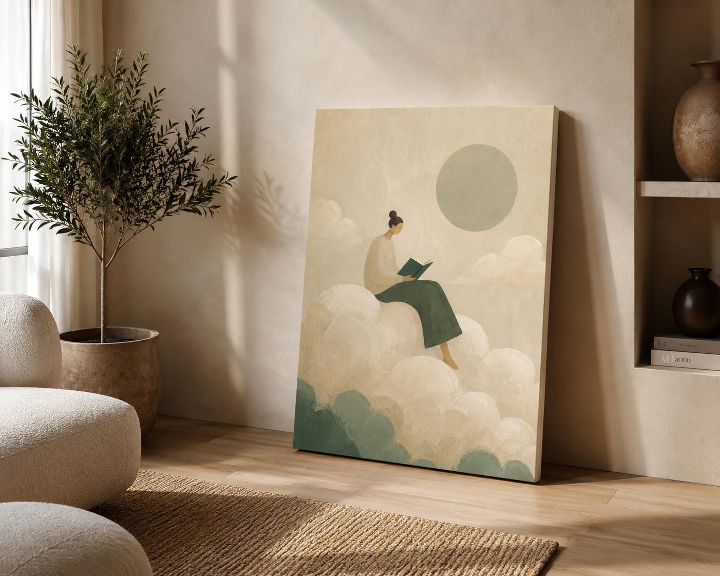 Mid Century Woman Wall Art — artwork