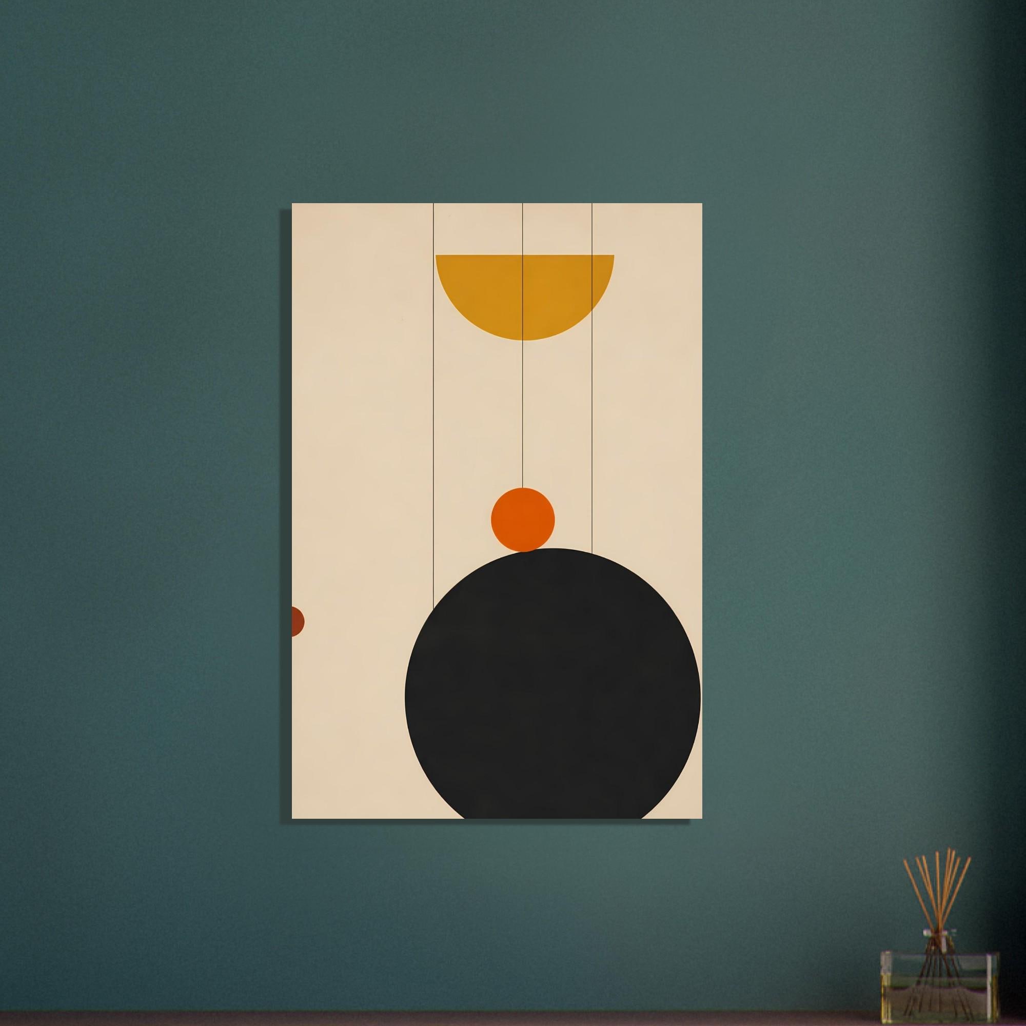 Bauhaus Geometric Wall Art — artwork