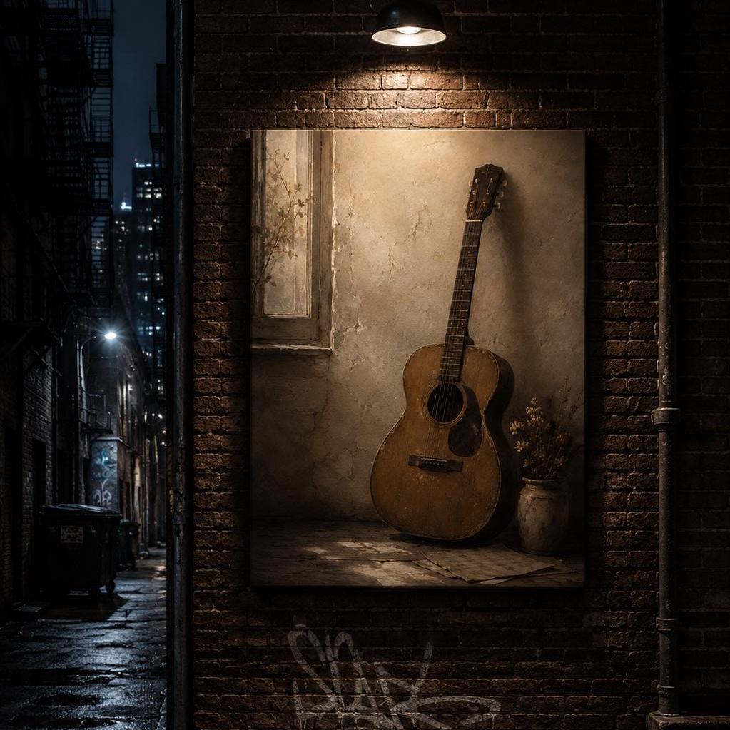 Vintage Music Wall Art — artwork