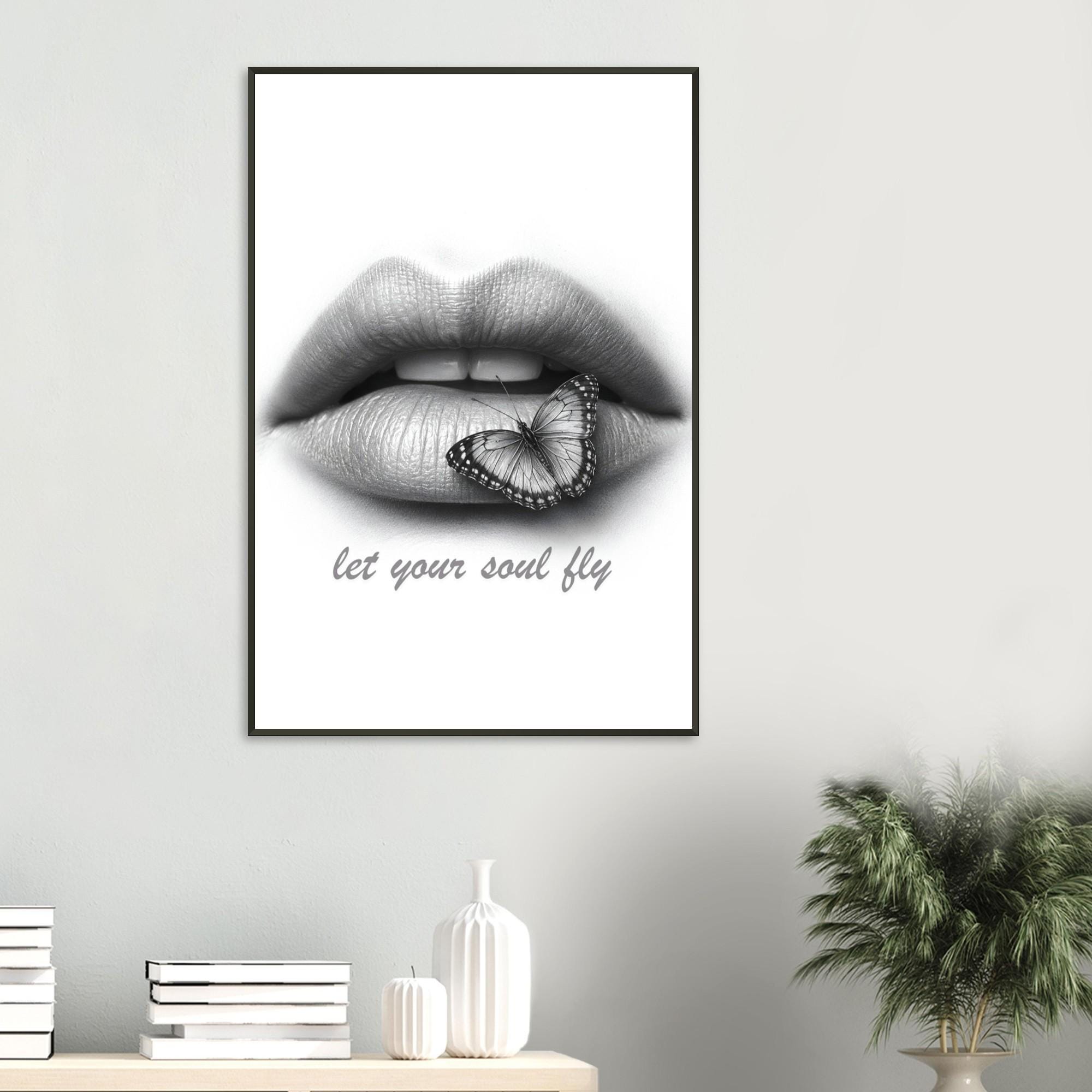 Lips Wall Art — artwork view 2